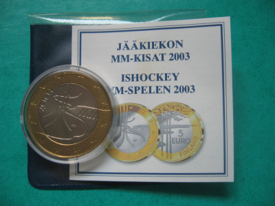 Suomi 5e juhlaraha Jääkiekon MM-kisat - 2003