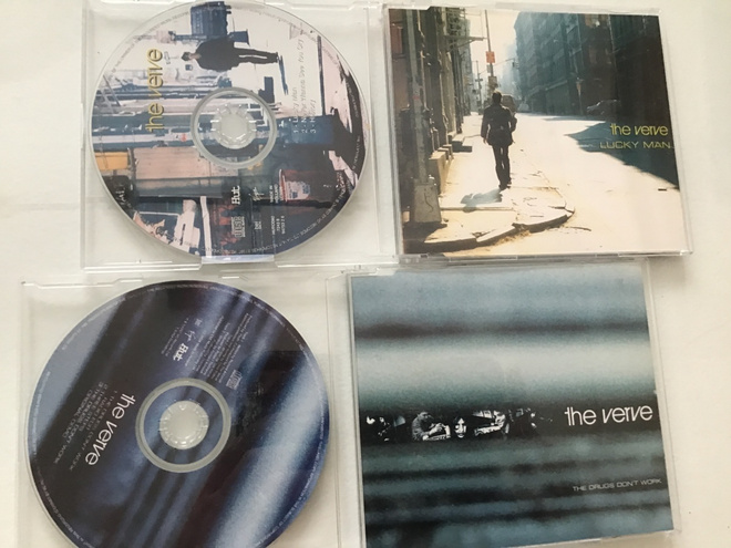 The Verve / drugs dont work , Lucky man CDS single