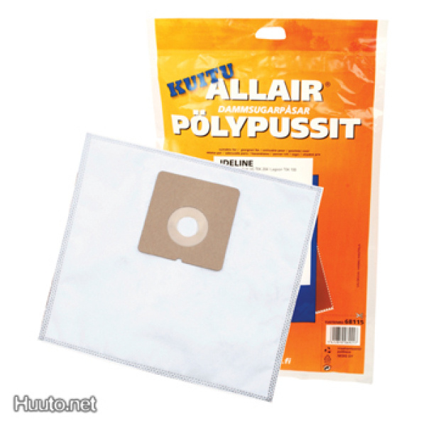 Allair pölypussit, kuitu, AFK, CLATRONIC, 20+ muuta merkkiä