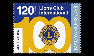 Unkari 5881 ** Lions Internationalin 100v (2017)