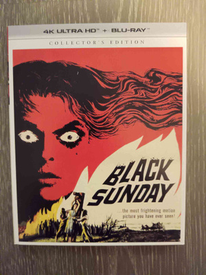 Black Sunday (1960) 4K, Shout Factory Collector's Edition
