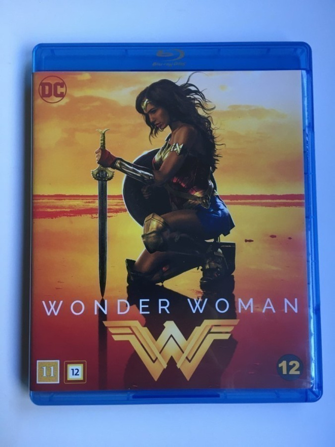 WONDER WOMAN, BluRay, Jenkins, Gadot, Pine