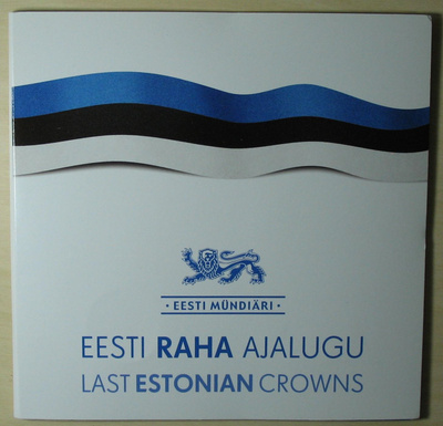 Viron kruunu rahasarja 10c 20c 50c 1 kroon 5 krooni