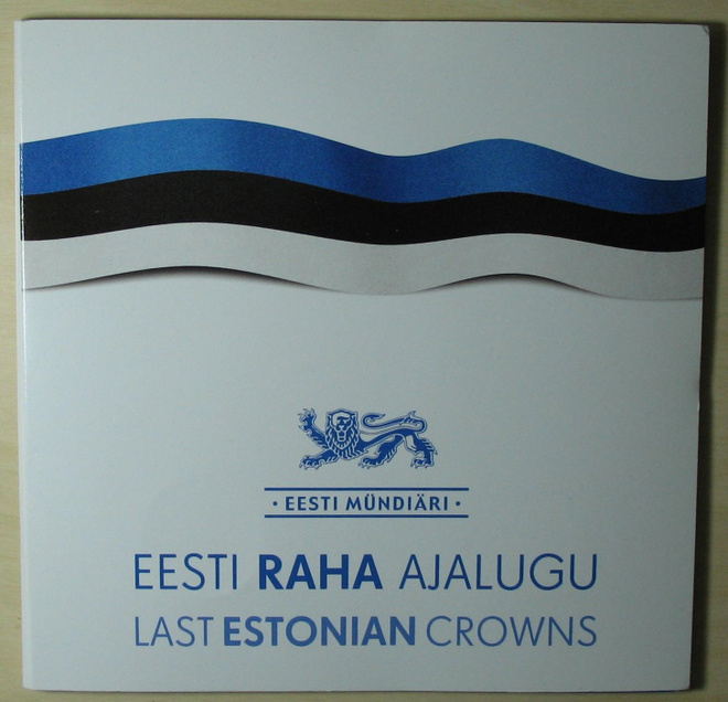 Viron kruunu rahasarja 10c 20c 50c 1 kroon 5 krooni