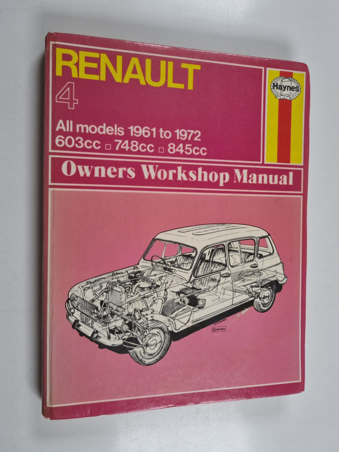 John Harold Haynes ym. : Renault 4 Owner's Workshop Manual