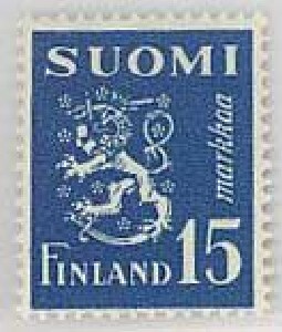 1948 15mk sininen leijona +