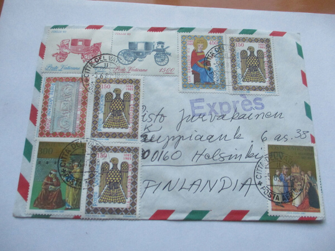1987 Vatikaani pikakuori Hkiin