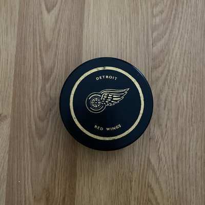 Jääkiekko Vintage NHL Detroit Red Wings 80-Luvun alku.