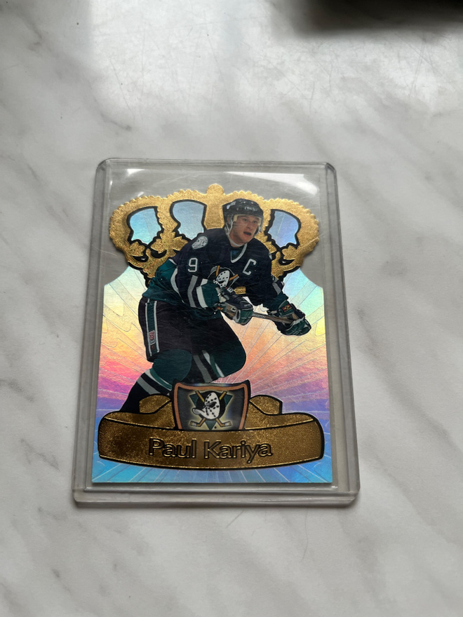 1997-98 Pacific Gold Crown Die-Cuts Paul Kariya #1