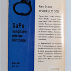 Rex Stout : Ovikello soi - pikkukuva 2