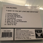 Cola & Jimmu . I give to uou my love and devotion CD - pikkukuva 2