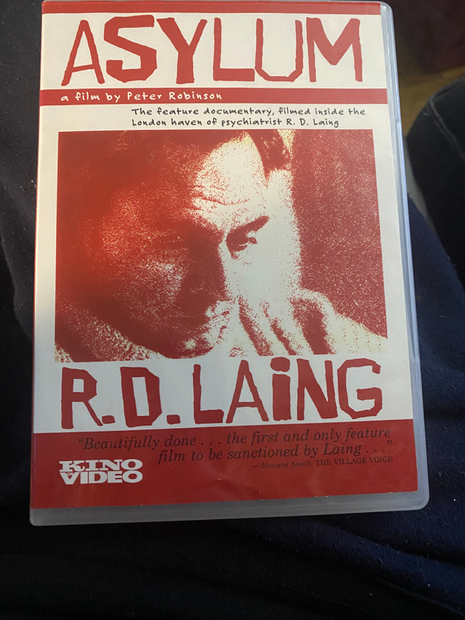 Asylum. R. D. Laing - Peter Robinson dvd