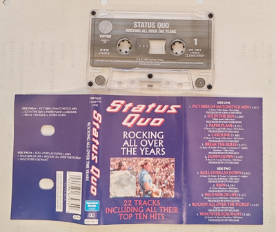 Status Quo Rocking All Over The Years c-kasetti