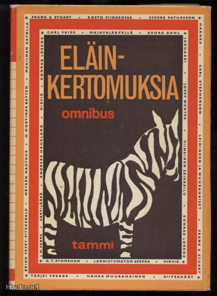Eläinkertomuksia Omnibus sid.kp 1.p 1965