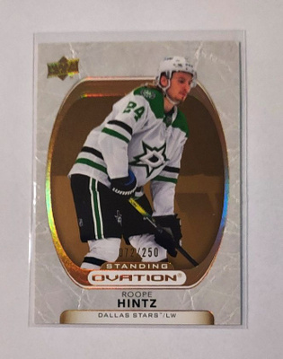 2021-22 Ovation Gold Spectrum #77 Roope Hintz