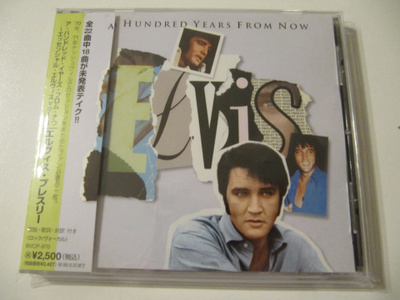 Elvis Presley A Hundred Years From Now Japanilainen CD OBI