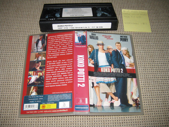 Koko Potti 2-VHS (Buce Willis, Matthew Perry, 2004)