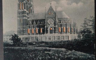 Helsinki, Kirkkokortti, 1900-alku, "valot ikkunassa"