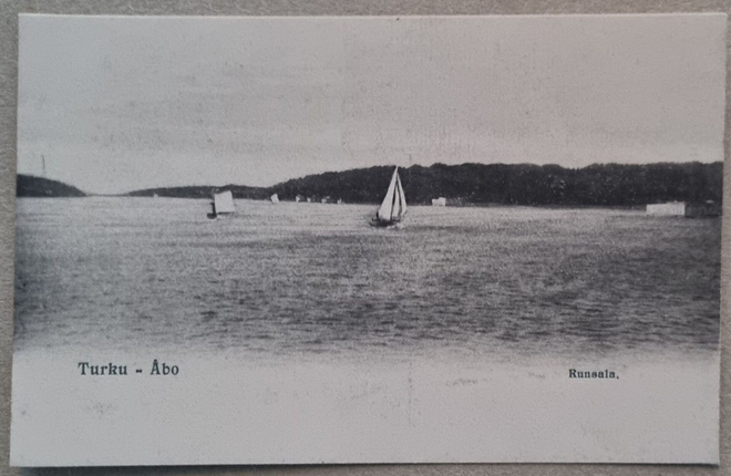 Turku Ruissalo postikortti+negatiivi