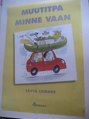 POSTI JULISTE VINTAGE KÄTSY