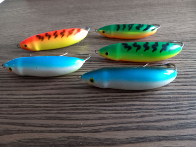 Minnow spoon 5kpl vanhat värit