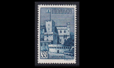 Monaco 619 ** Käyttösarja kellotorni 35 Fr (1959)