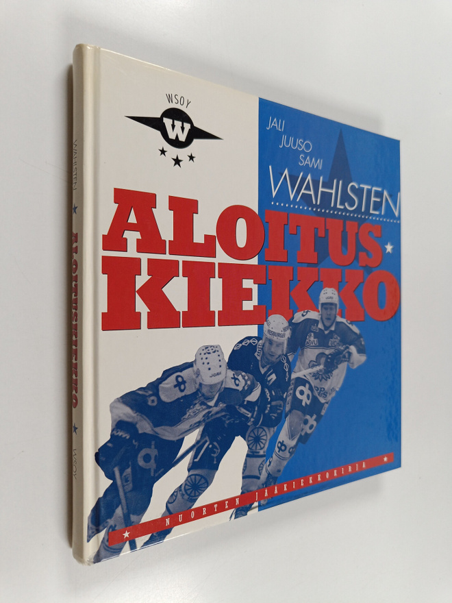Jali Wahlsten : Aloituskiekko (signeerattu)