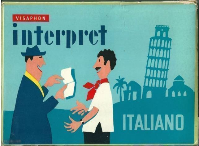 Visaphon Interpret Italiano - kielikurssi 1957