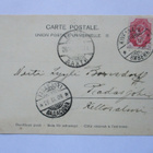 1908 Kivennapa kortti via Lahti Padasjoelle - pikkukuva 1