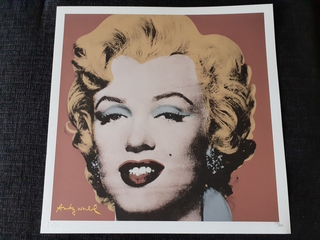 Andy Warhol Litografia sign.numeroitu katso harvinainen.