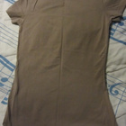 T-paita / Toppi S Vero Moda * vaaleanruskea* hiukan pitempi - pikkukuva 4