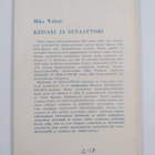 Mika Waltari : Keisari ja senaattori - pikkukuva 2