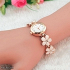 112 .. Unisex Casual Valkoinen Crystal Dial .. Rannekello - pikkukuva 1