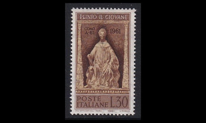 Italia 1103 ** Plinius nuoremman syntymästä 1900v (1961)