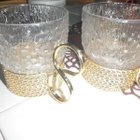 iittala Sarpaneva tsaikka lasi kullattu pidike+lautanen 1kpl - pikkukuva 3