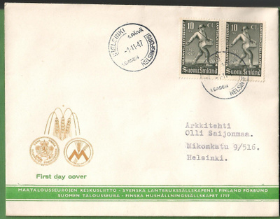 FDC-Maanviljelysseurat 1947150 vuotta(116)