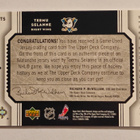Teemu Selänne 2005-06 Black Diamond Game Used Jersey - pikkukuva 2