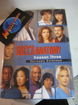 GREYN ANATOMIA - 3.TUOTANTOKAUSI DVD BOX .