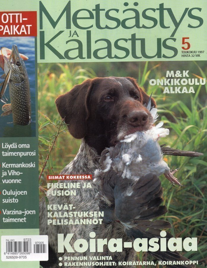 Metsästys ja Kalastus n:o 5 1997 Veikko Huovinen. Kutulahnan