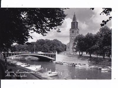 VANHA Postikortti Turku 1950-l