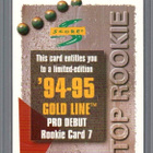 1994-95 Score - Redemption Card - 0,20 € / kpl - pikkukuva 1