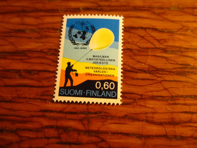 suomi pm 0,60 1972 imo - wmo kulkematon