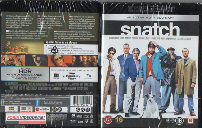 Snatch-Hävyttömät	(23 753)	UUSI	-FI-	4K HD+BLUR		(2)	brad pi