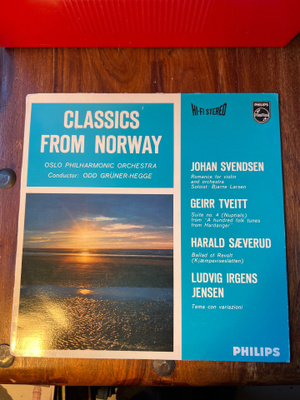Classics From Norway Lp Hi-Fi tallenne