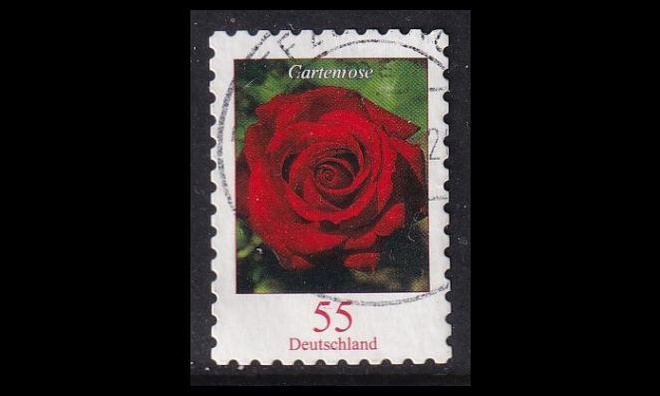Saksa 2675 o Käyttösarja kukka ruusu (2008)