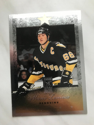 1996-97 Donruss Elite Mario Lemieux #66