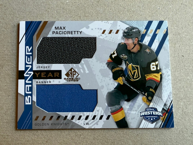 21-22 SP Game Used Banner Year Jerseys #BYAMP Max Pacioretty