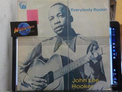 JOHN LEE HOOKER - EVERYBODY ROCKIN EX+/EX+ LP