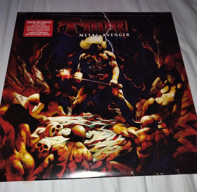 Thor - Metal Avenger (LP) Limited Edition Red Vinyl
