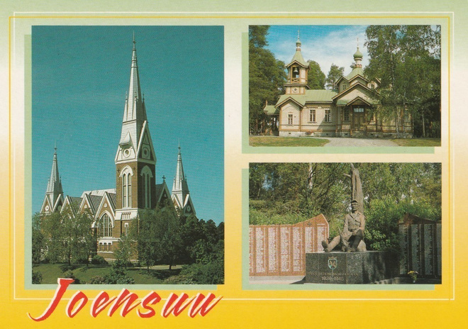 KIRKKOKORTTI - JOENSUUN EV. LUT. KIRKKO - 10